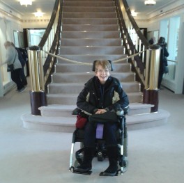 Grand staircase on the Royal Yacht Brittania